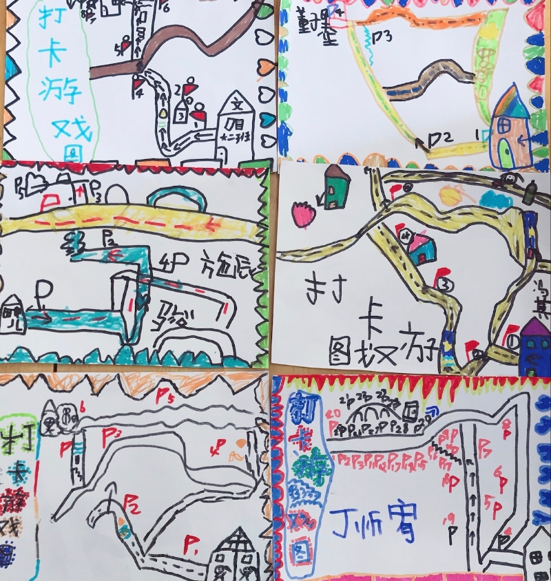 (制定出游计划书)(通过支架导图形式呈现出游路线图)为了让孩子们在本