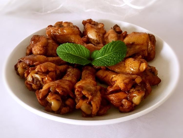 菜名:红烧鸡腿