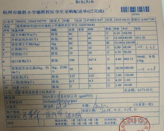 4.25学生菜单
