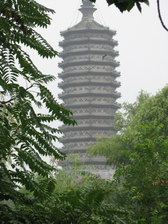 (原创) 京杭大运河北端的地标-通县“燃灯塔” - 栏杆拍遍@ - “漂泊西南”的博客